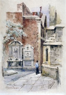 'Middle Temple', London, 1912. Artist: Robert Jobling