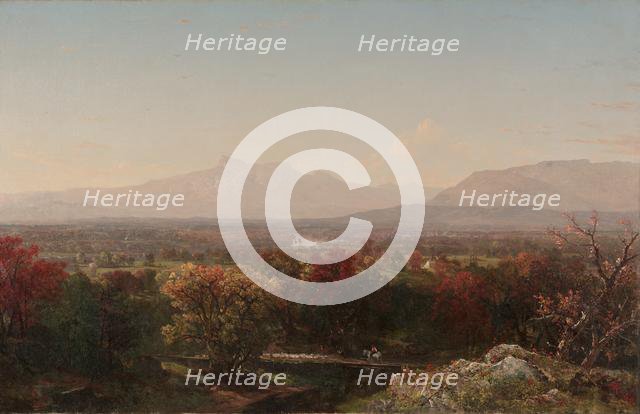 An October Day in the White Mountains, 1854. Creator: John Frederick Kensett (American, 1816-1872).