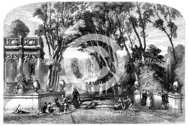 "A Fete Champetre" - painted by G. Dodgson..., 1856. Creator: Mason Jackson.