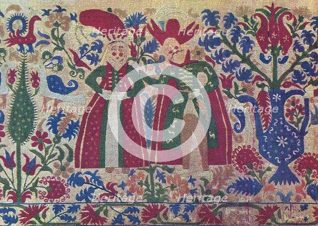 Bedcover, Greece, 1700/1900. Creator: Unknown.