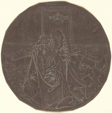 The Madonna and Child in a Garden, 19th century facsimile after an engraving of c. 1465-1467. Creator: Master ES.