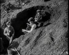 Male Miners Continuing To Strike, 1926. Creator: British Pathe Ltd.