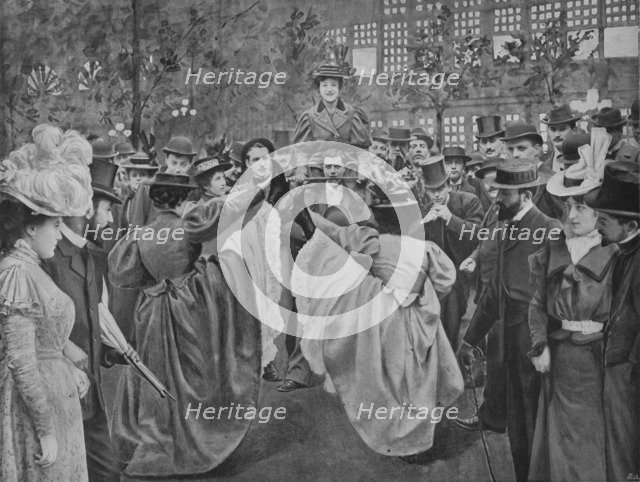 'Dans Le Jardin Du Moulin-Rouge', 1900. Artist: Unknown.