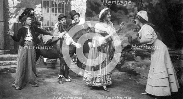 Performance of The Gay Gordons, c1907. Artist: Unknown