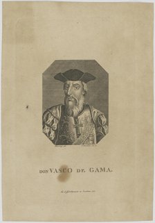 Vasco da Gama. Creator: Rosmäsler, Johann Friedrich (c. 1775-1858).