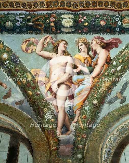 Venus, Ceres and Juno , 1517. Creator: Giovanni da Udine (1487-1564).