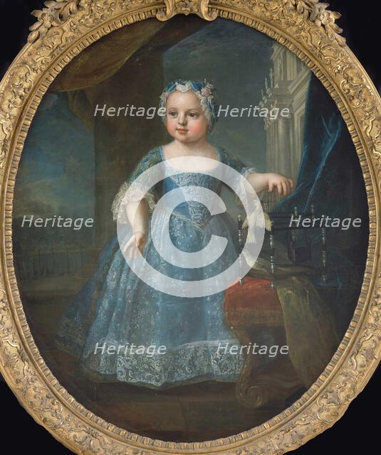 Marie Louise of France (1728-1733), ca 1730. Creator: Gobert, Pierre (1662-1744).
