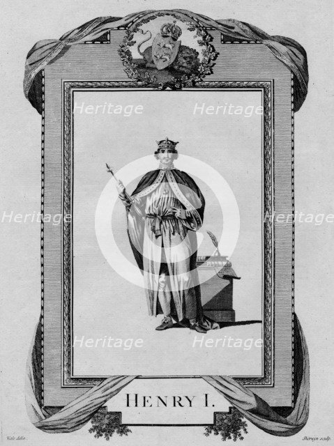 'Henry I', 1783.  Artist: John Keyse Sherwin.