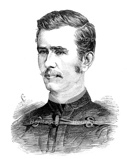 The late Surgeon Landon, killed at Majuba Hill, 1881. Creator: Unknown.