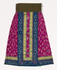 Skirt, c. 1875-1900. Creator: Unknown.