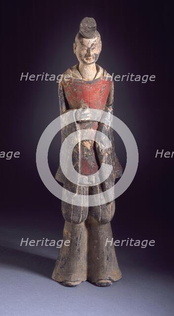 Funerary Sculpture of a Pair of Military Officials (image 2 of 2), between c.500 and c.534. Creator: Unknown.
