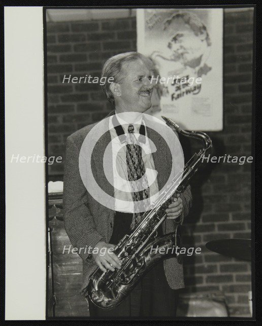 Tenor saxophonist Scott Hamilton at The Fairway, Welwyn Garden City, Hertfordshire, August 1997. Artist: Denis Williams