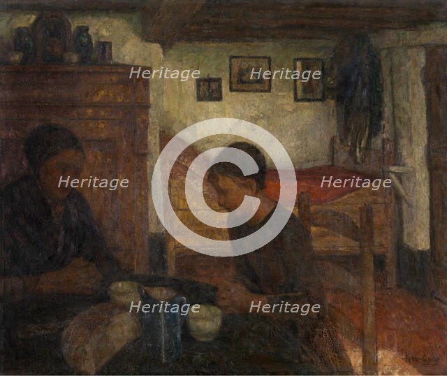 Saying Grace. Creator: Felix Gogo.