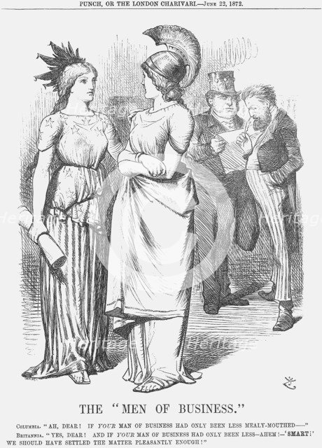 'The Men of Business, 1872. Artist: Joseph Swain