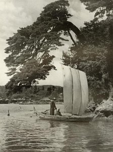 'On Matsushima Bay', 1910. Creator: Herbert Ponting.