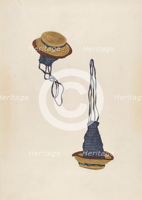 Wedding Coin Purse, c. 1937. Creator: Ellen Duncan.