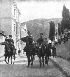 'L'Avance Russe en Asie-Mineure; les premiers cavaliers russes a Trebizonde, le 15 avril', 1916. Creator: Unknown.