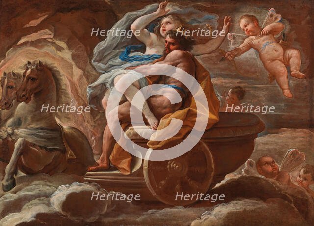 The Abduction of Proserpina, ca 1689. Creator: Giordano, Luca (1632-1705).