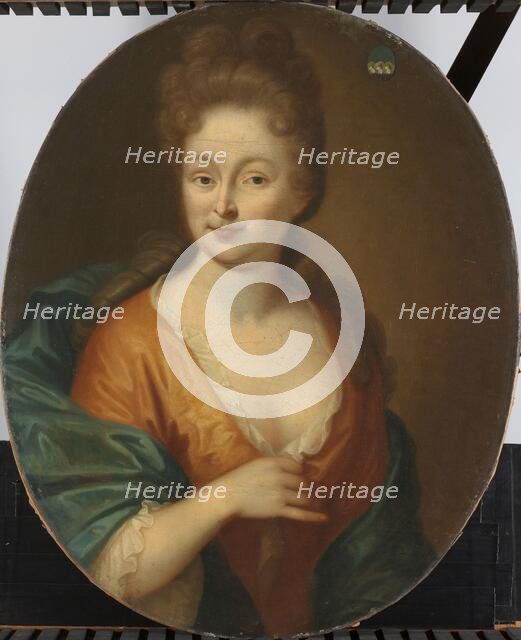 Portrait of a Woman, possibly Elisabeth Hollaer, Wife of Theodorus Rijswijk, c.1700-c.1722. Creator: Pieter van der Werff.