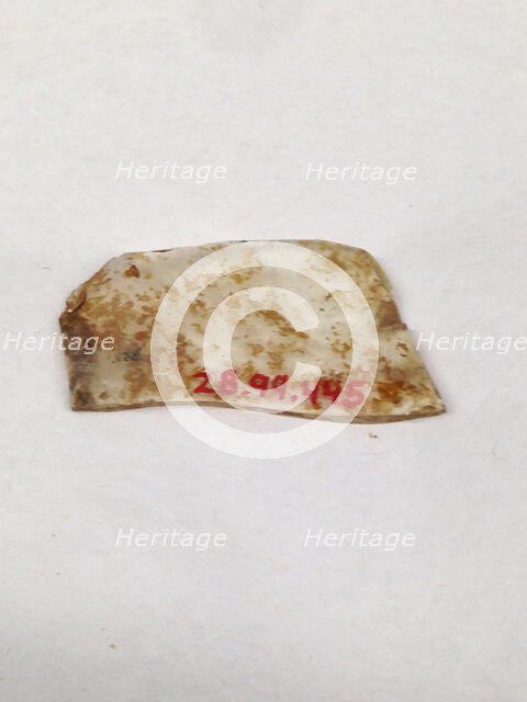 Fragment, European or Middle Eastern, ca. 1150-ca. 1250. Creator: Unknown.