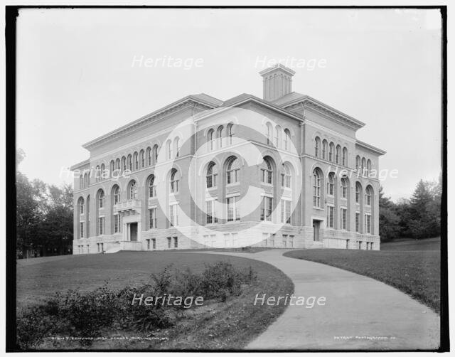 Edmunds High School, Burlington, Vt., between 1900 and 1906. Creator: Unknown.