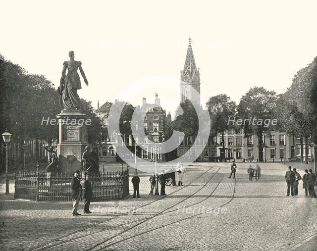View of the Vyverberg Square, The Hague, Netherlands, 1895.  Creator: Unknown.