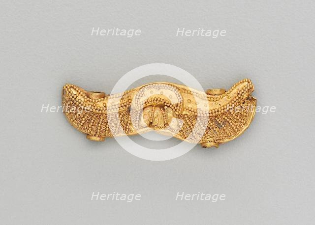 Set of Pendants Ending in a Bull's Head, 185-72 BC. Creator: Unknown.