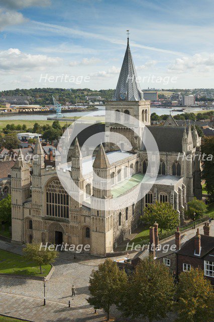 Rochester Cathedral, Kent, 2010. Artist: Historic England Staff Photographer.