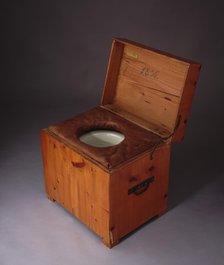 Close stool of Franz Joseph I of Austria. Artist: Anonymous  