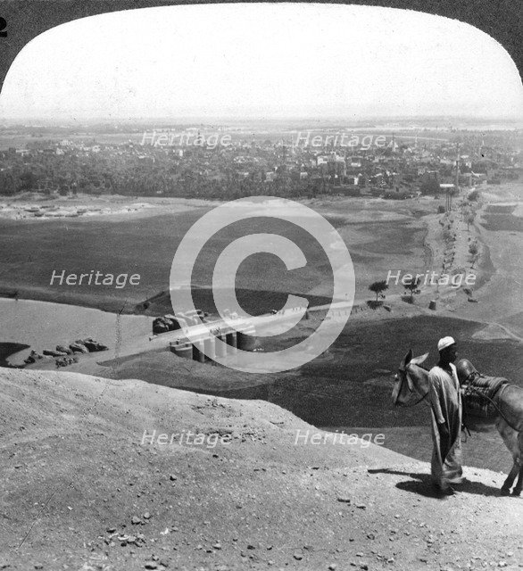 'Assiut, the largest city of Upper Egypt', 1905.Artist: Underwood & Underwood