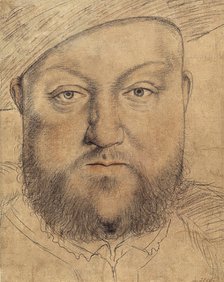 Portrait of King Henry VIII of England, c.1540. Artist: Holbein, Hans, the Younger (1497-1543)