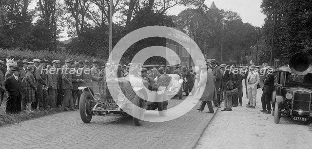 Georges Irat of Ernest Andre at the Boulogne Motor Week, France, 1928. Artist: Bill Brunell.