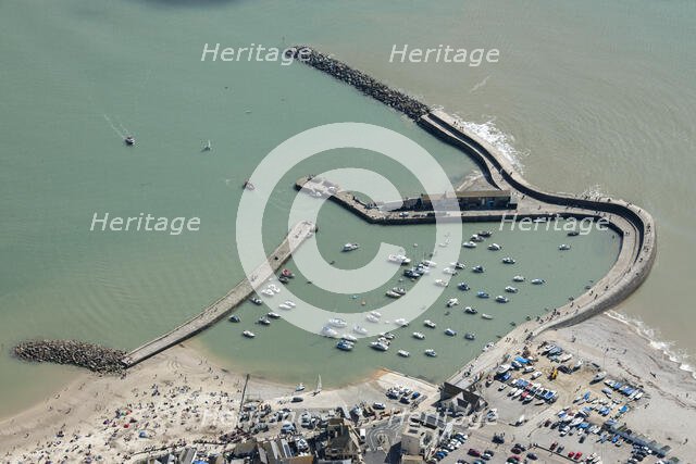 The Cobb at Lyme Regis, Dorset, 2016. Creator: Historic England.