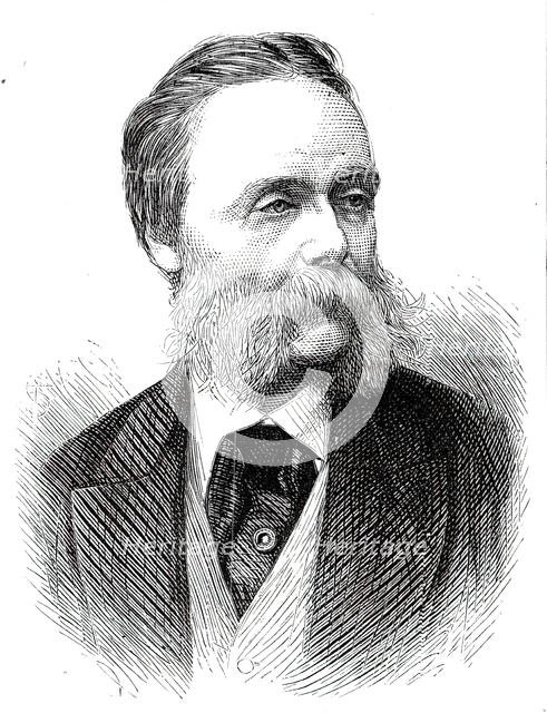 The late Mr. Egron Lundgren, 1876. Creator: Unknown.