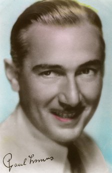 Paul Lukas (1895-1971), Hungarian actor, c1930s. Artist: Unknown