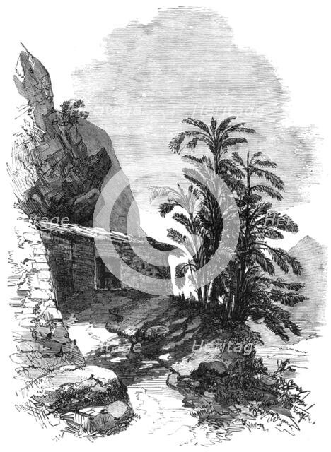 The Abyssinian Expedition: the church at Goun-Gouna, 1868. Creator: Unknown.