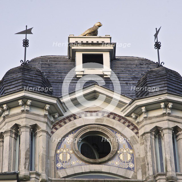 Chateau Delune, 86 Avenue Franklin Roosevelt, Brussels, Belgium, c2014-2017.  Artist: Alan John Ainsworth.