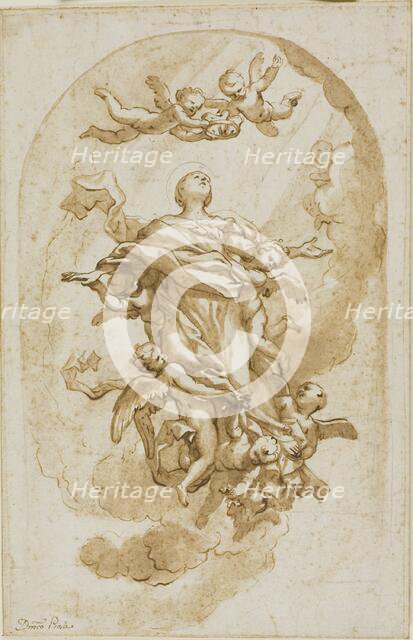 Assumption of the Virgin, n.d. Creator: Domenico Piola I.