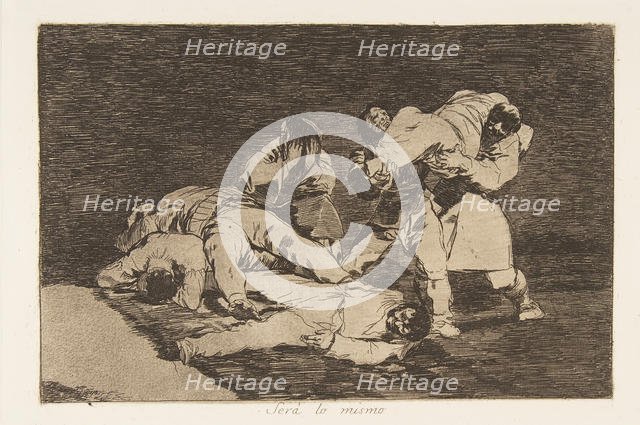 Plate 21 from 'The Disasters of War' (Los Desastres de la Guerra): 'It w..., 1810 ( published 1863). Creator: Francisco Goya.