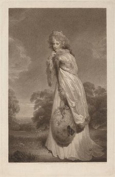 Elizabeth Farran, 1792. Creator: Francesco Bartolozzi.
