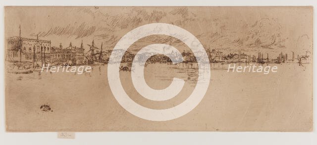 Long Venice, 1879-1880. Creator: James Abbott McNeill Whistler.
