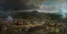 The battle of San Martino on June 24th 1859, Third Quarter of 19th century. Creator: Cerruti Bauduc, Felice (1818-1896).