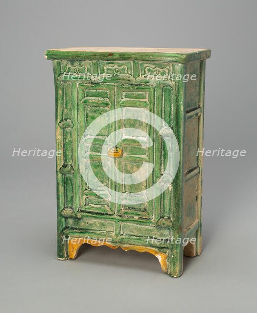 Miniature Chest (Mingqi), Ming dynasty (1368-1644). Creator: Unknown.