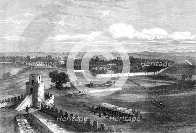 The Mission to Yarkund and Kashgar: the City of Yarkund, 1874. Creator: Unknown.