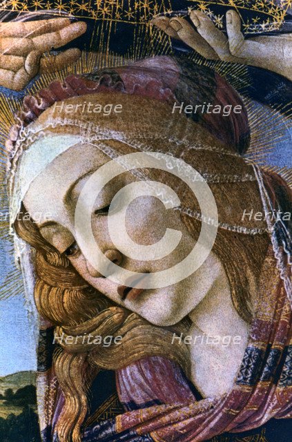 'Madonna of the Magnificat' (detail), 1482. Artist: Sandro Botticelli