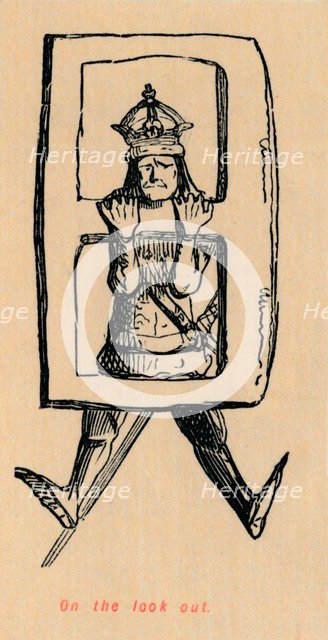 'On the look out', . Artist: John Leech.