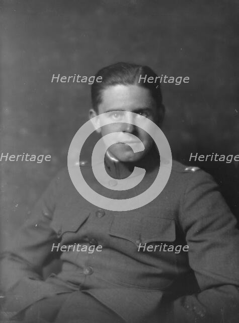 Captain Gordon A. McKaye, portrait photograph, 1917 Dec. 10. Creator: Arnold Genthe.