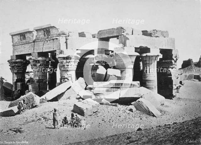 Kom Ombo, Egypt, 1878. Artist: Pascal Sebah