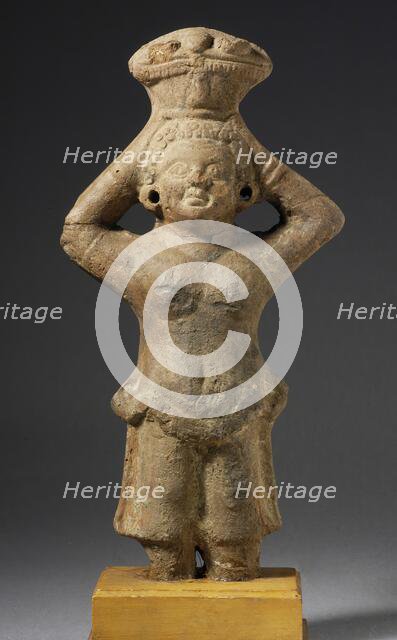 Female Figure Carrying a Basket, 1st century BCE-2nd century CE. Creator: Unknown.