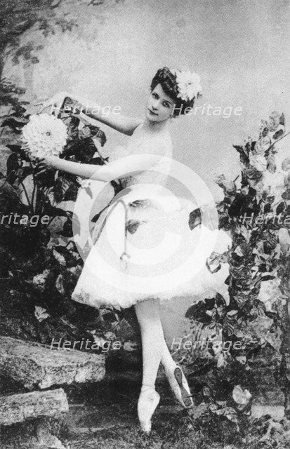 Lyubov Yegorova, Russian ballerina, 1905. Artist: Anon